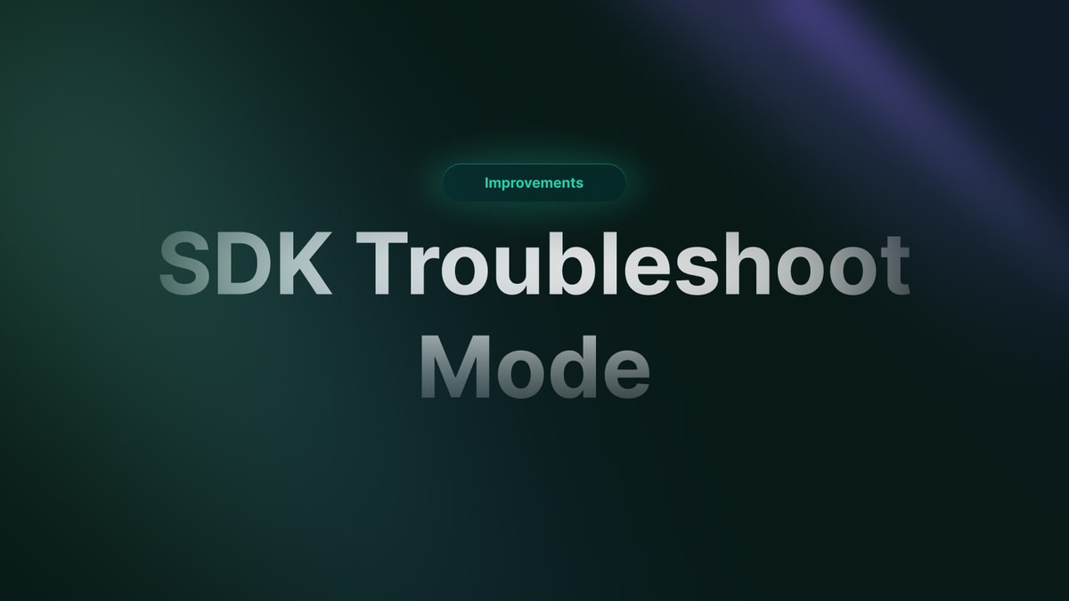 Flytrap SDK Troubleshooting Mode